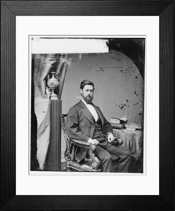 Framed Print : George Congdon Gorham, between 1860 and 1875. Creator: Unknown Framed Print : George Congdon Gorham, between 1860 and 1875. Creator: Unknown