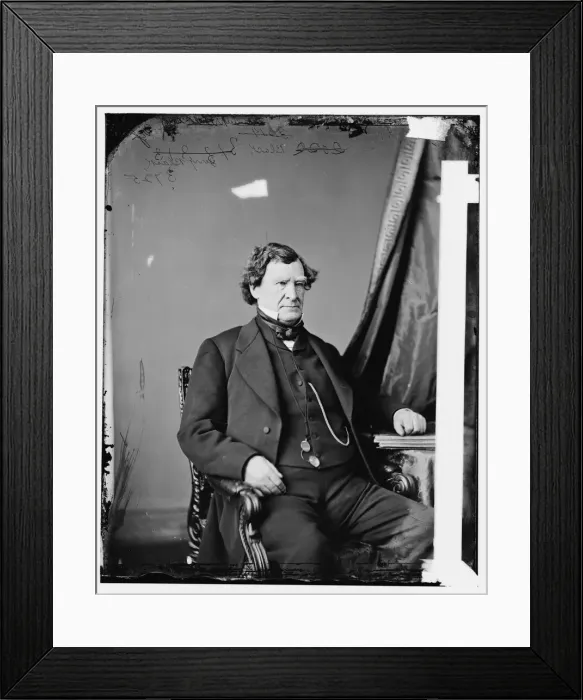 Framed Print : Judge Jeremiah Black, between 1860 and 1875. Creator: Unknown Framed Print : Judge Jeremiah Black, between 1860 and 1875. Creator: Unknown