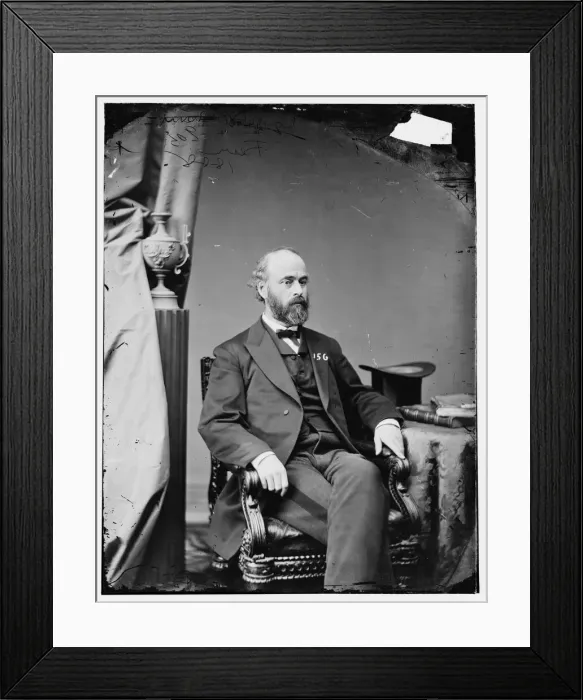 Framed Print : Orris Sanford Ferry of Connecticut, between 1860 and 1875. Creator: Unknown