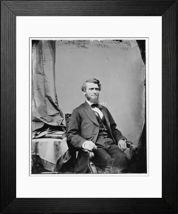Framed Print : Arthur Ingram Boreman, between 1860 and 1875. Creator: Unknown Framed Print : Arthur Ingram Boreman, between 1860 and 1875. Creator: Unknown
