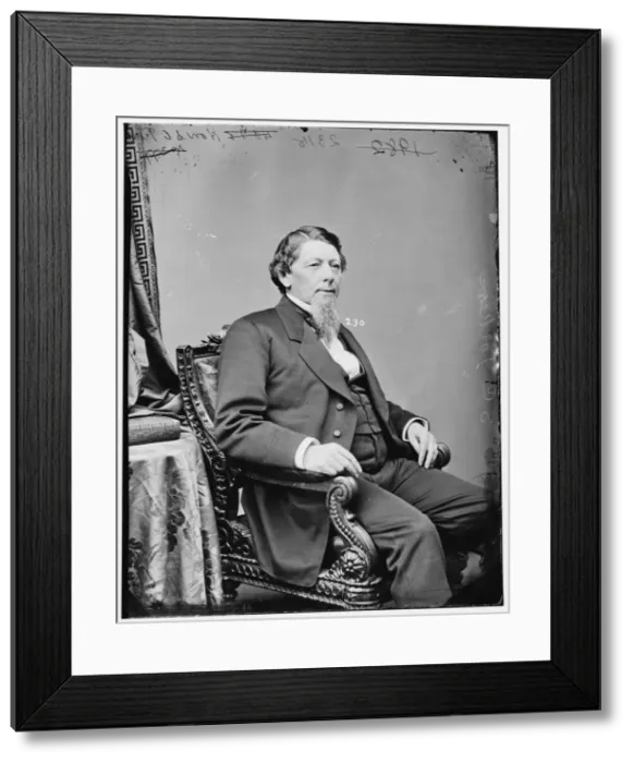 Framed Print : Samuel Carr Forker of New Jersey, between 1860 and 1875. Creator: Unknown Framed Print : Samuel Carr Forker of New Jersey, between 1860 and 1875. Creator: Unknown
