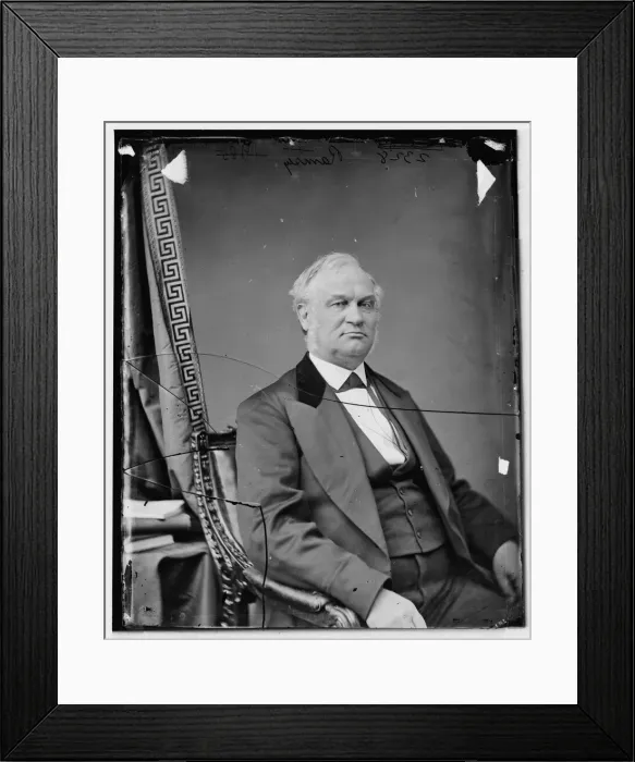 Framed Print : Alexander Ramsey, between 1860 and 1875. Creator: Unknown Framed Print : Alexander Ramsey, between 1860 and 1875. Creator: Unknown