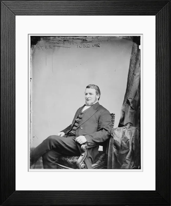 Framed Print : Noah Davis of New York, between 1860 and 1875. Creator: Unknown Framed Print : Noah Davis of New York, between 1860 and 1875. Creator: Unknown