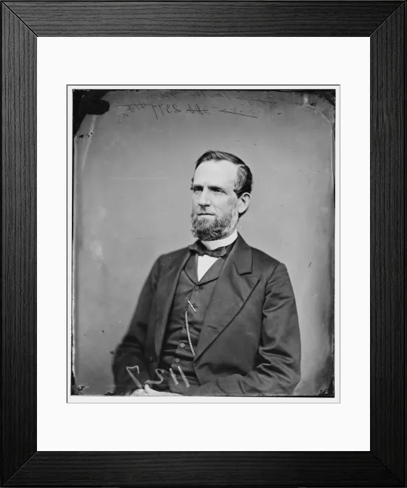 Framed Print : James Clark McGrew of West Virginia, between 1860 and 1875. Creator: Unknown Framed Print : James Clark McGrew of West Virginia, between 1860 and 1875. Creator: Unknown