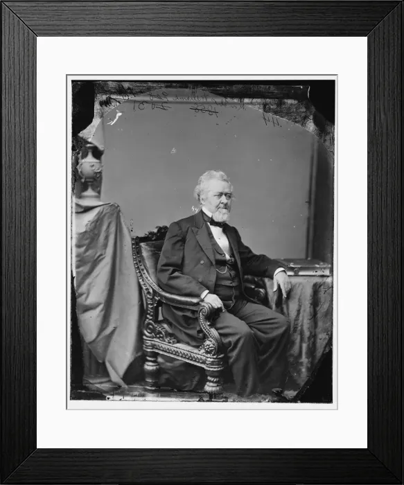 Framed Print : Thomas Williams of Pennsylvania, between 1860 and 1875. Creator: Unknown Framed Print : Thomas Williams of Pennsylvania, between 1860 and 1875. Creator: Unknown