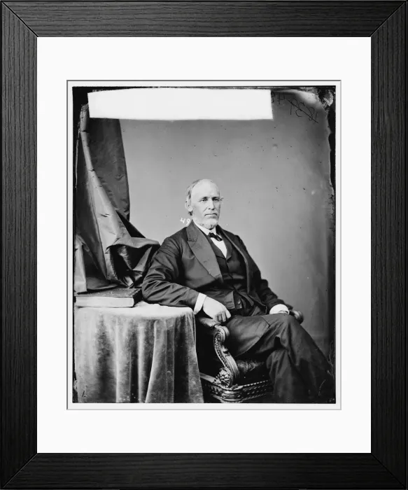 Framed Print : Lewis Tillman of Tennessee, between 1860 and 1875. Creator: Unknown Framed Print : Lewis Tillman of Tennessee, between 1860 and 1875. Creator: Unknown