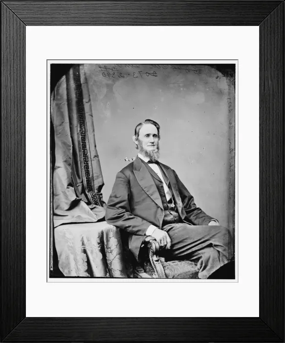 Framed Print : John Francis Lewis of Virginia, between 1860 and 1875. Creator: Unknown Framed Print : John Francis Lewis of Virginia, between 1860 and 1875. Creator: Unknown