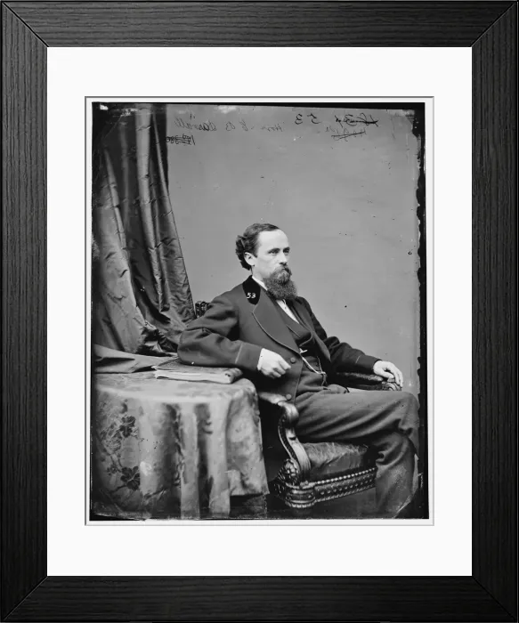 Framed Print : Chester Bidwell Darrall of Louisiana, between 1860 and 1875. Creator: Unknown Framed Print : Chester Bidwell Darrall of Louisiana, between 1860 and 1875. Creator: Unknown