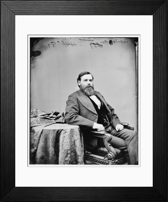 Framed Print : Charles Hays of Alabama, between 1860 and 1875. Creator: Unknown Framed Print : Charles Hays of Alabama, between 1860 and 1875. Creator: Unknown