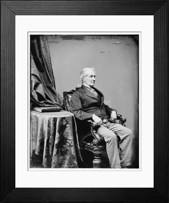 Framed Print : Friedrich von Gerolt, between 1860 and 1875. Creator: Unknown Framed Print : Friedrich von Gerolt, between 1860 and 1875. Creator: Unknown