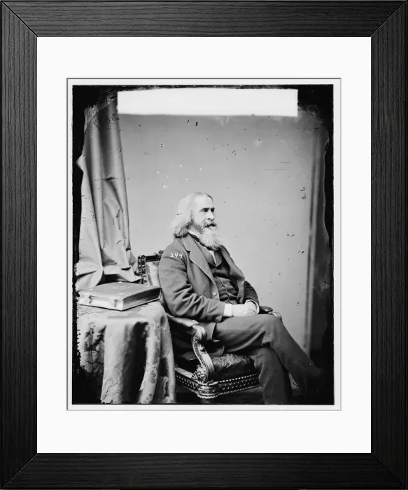 Framed Print : Prof. Pierce, between 1860 and 1875. Creator: Unknown Framed Print : Prof. Pierce, between 1860 and 1875. Creator: Unknown