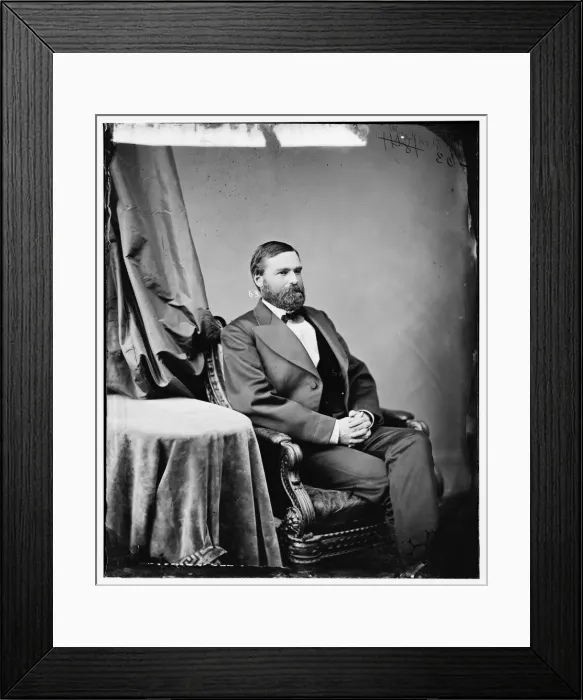 Framed Print : Charles Hays of Alabama, between 1860 and 1875. Creator: Unknown Framed Print : Charles Hays of Alabama, between 1860 and 1875. Creator: Unknown