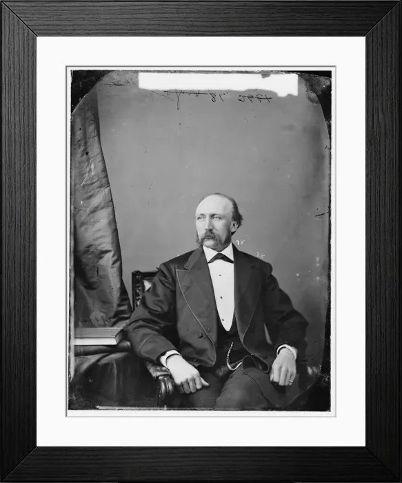Framed Print : Simon Barclay Conover of Florida, between 1860 and 1875. Creator: Unknown Framed Print : Simon Barclay Conover of Florida, between 1860 and 1875. Creator: Unknown