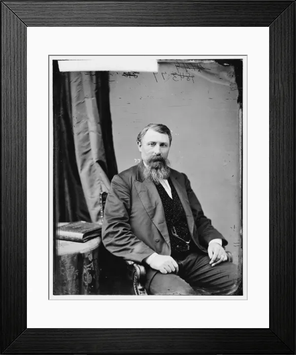 Framed Print : Jeremiah McLain Rusk of Wisconsin, between 1860 and 1875. Creator: Unknown