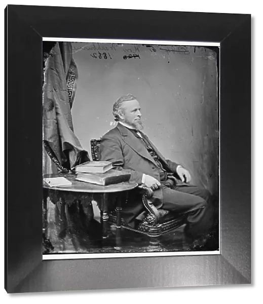 William Barrett Washburn of Massachusetts, between 1860 and 1875. Creator: Unknown