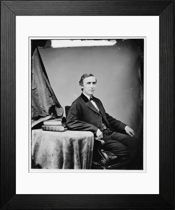 Framed Print : John Baldwin Hawley, between 1860 and 1875. Creator: Unknown Framed Print : John Baldwin Hawley, between 1860 and 1875. Creator: Unknown