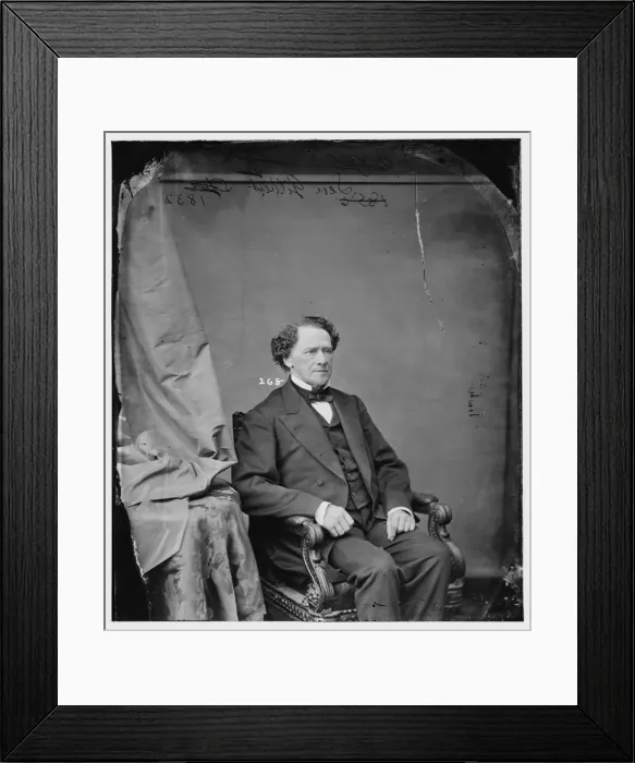 Framed Print : Gilbert, between 1860 and 1875. Creator: Unknown Framed Print : Gilbert, between 1860 and 1875. Creator: Unknown