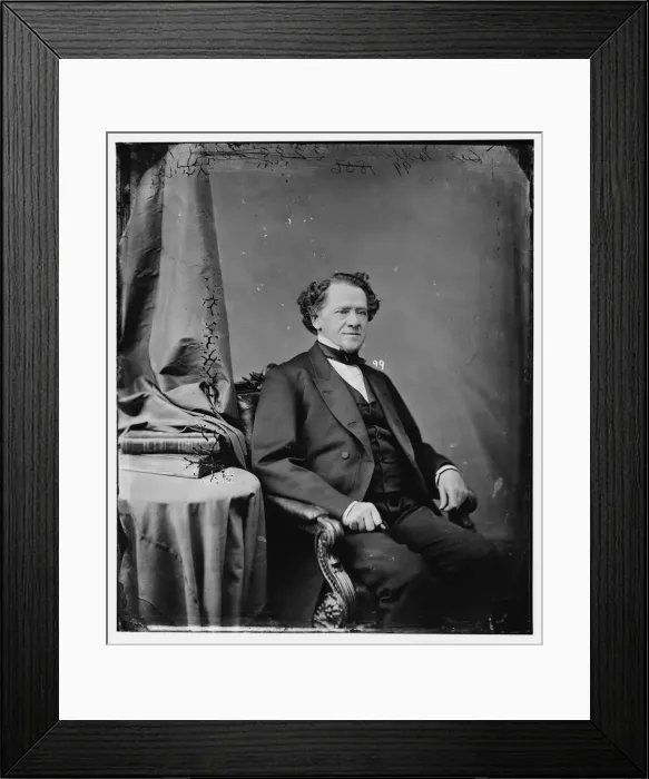 Framed Print : Gilbert, between 1860 and 1875. Creator: Unknown Framed Print : Gilbert, between 1860 and 1875. Creator: Unknown