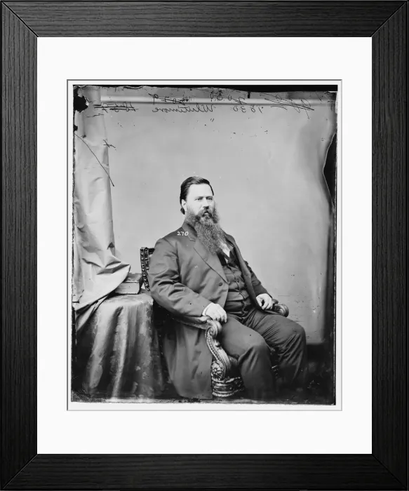 Framed Print : Benjamin Franklin Whittemore of South Carolina, between 1860 and 1875. Creator: Unknown Framed Print : Benjamin Franklin Whittemore of South Carolina, between 1860 and 1875. Creator: Unknown
