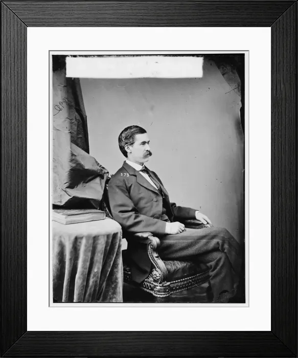 Framed Print : E. or M. Wilson, between 1860 and 1875. Creator: Unknown Framed Print : E. or M. Wilson, between 1860 and 1875. Creator: Unknown