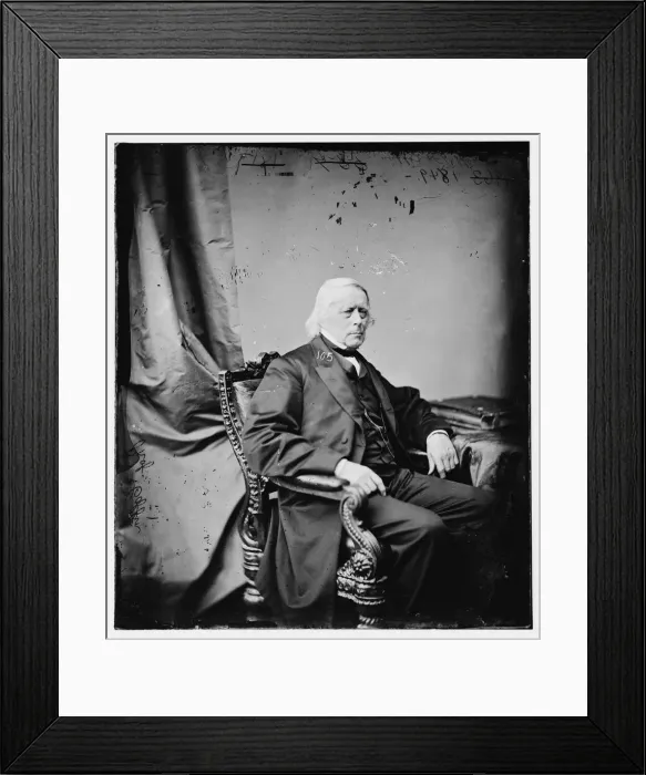 Framed Print : Professor James Henry Coffin, between 1860 and 1875. Creator: Unknown Framed Print : Professor James Henry Coffin, between 1860 and 1875. Creator: Unknown