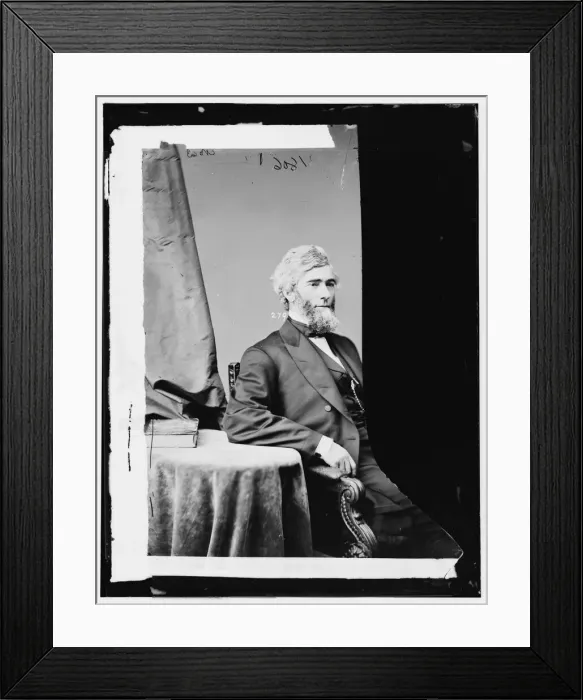 Framed Print : Reuben Eaton Fenton of New York, between 1860 and 1875. Creator: Unknown Framed Print : Reuben Eaton Fenton of New York, between 1860 and 1875. Creator: Unknown