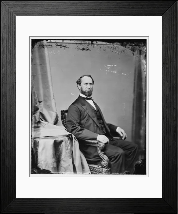 Framed Print : Ulysses Mercur of Pennsylvania, between 1860 and 1875. Creator: Unknown Framed Print : Ulysses Mercur of Pennsylvania, between 1860 and 1875. Creator: Unknown