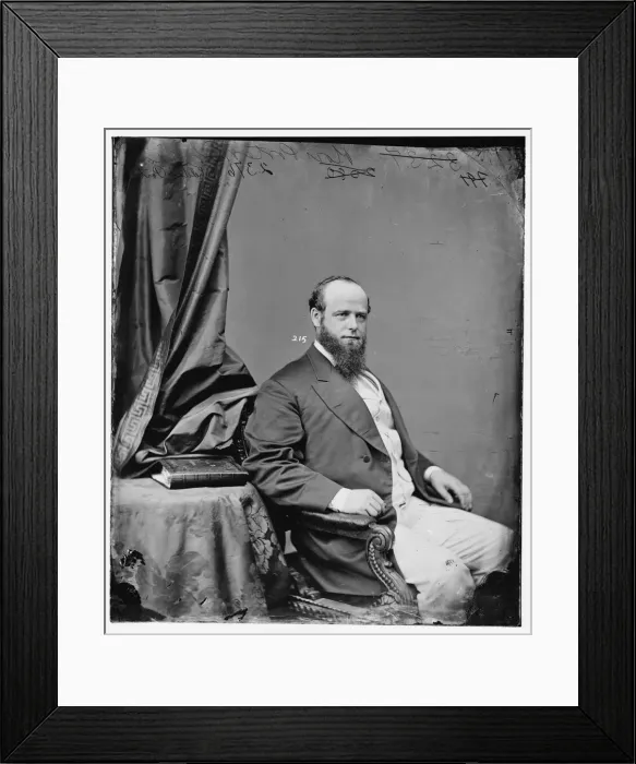 Framed Print : Porter Sheldon of New York, between 1860 and 1875. Creator: Unknown Framed Print : Porter Sheldon of New York, between 1860 and 1875. Creator: Unknown