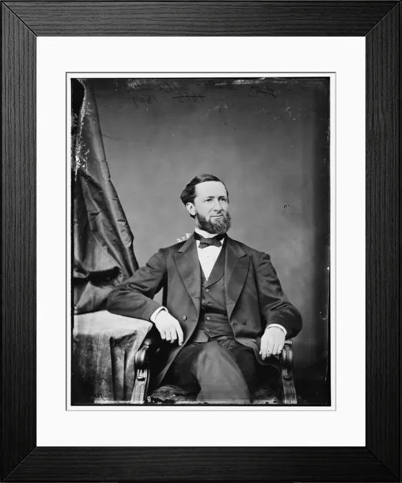 Framed Print : Henry Winslow Corbett of Oregon, between 1860 and 1875. Creator: Unknown Framed Print : Henry Winslow Corbett of Oregon, between 1860 and 1875. Creator: Unknown
