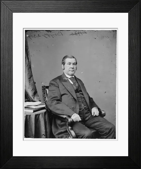 Framed Print : Lewis Vital Bogy of Missouri, between 1860 and 1875. Creator: Unknown Framed Print : Lewis Vital Bogy of Missouri, between 1860 and 1875. Creator: Unknown