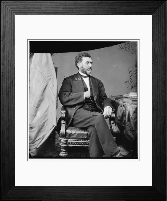 Framed Print : Charles Daniel Drake of Missouri, between 1860 and 1875. Creator: Unknown Framed Print : Charles Daniel Drake of Missouri, between 1860 and 1875. Creator: Unknown