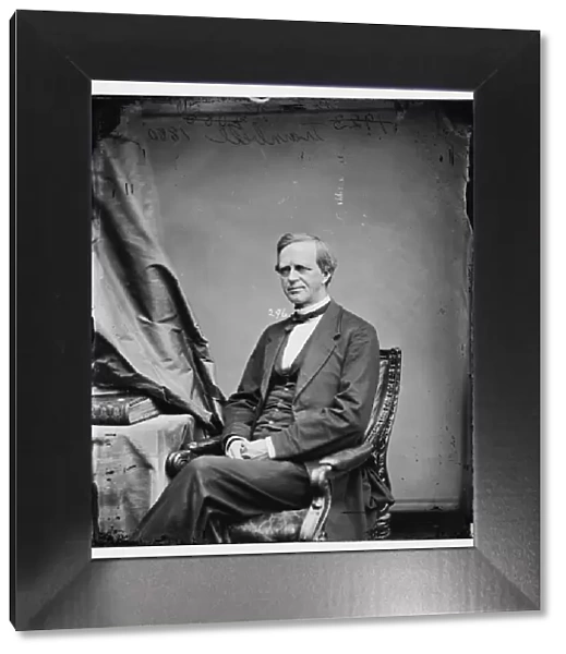 Lyman Trumbull of Illinois, between 1860 and 1875. Creator: Unknown