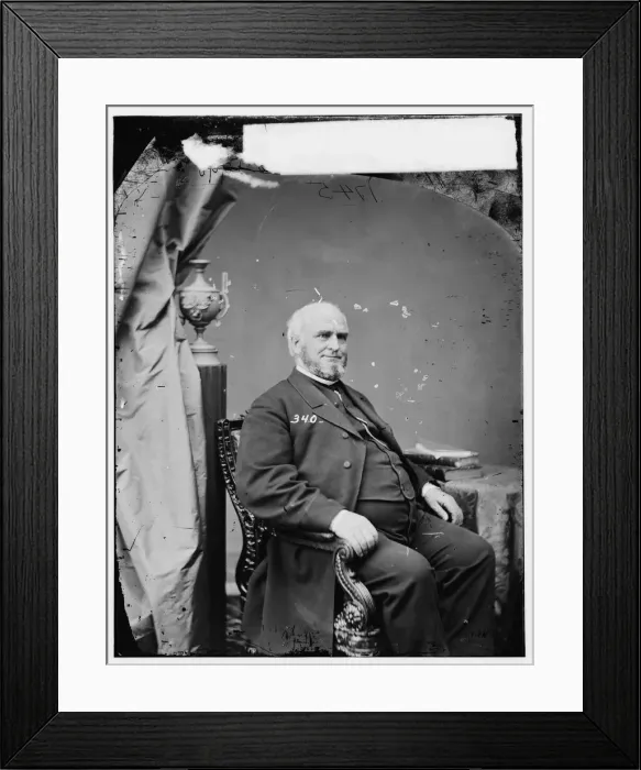 Framed Print : Philetus Sawyer, between 1860 and 1875. Creator: Unknown Framed Print : Philetus Sawyer, between 1860 and 1875. Creator: Unknown