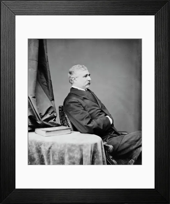 Framed Print : James G. Berret, between 1860 and 1875. Creator: Unknown Framed Print : James G. Berret, between 1860 and 1875. Creator: Unknown