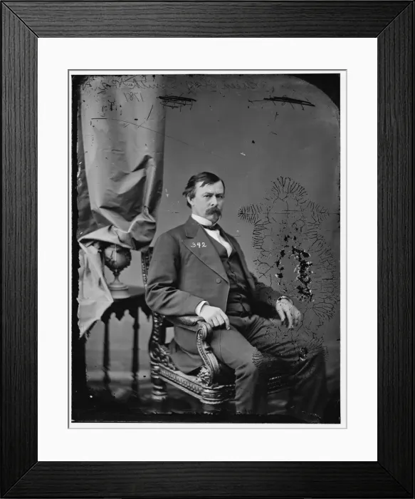 Framed Print : Green Clay Smith of Kentucky, between 1860 and 1875. Creator: Unknown Framed Print : Green Clay Smith of Kentucky, between 1860 and 1875. Creator: Unknown