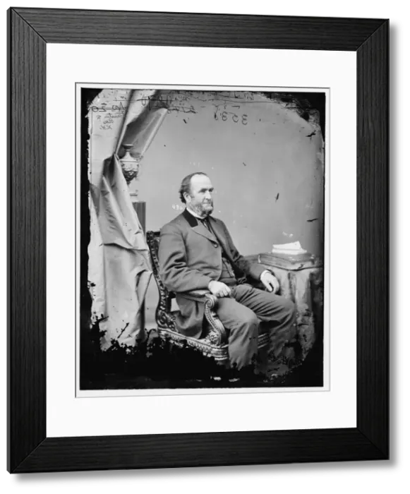 Framed Print : Austin Franklin Pike of New Hampshire, between 1860 and 1875. Creator: Unknown Framed Print : Austin Franklin Pike of New Hampshire, between 1860 and 1875. Creator: Unknown