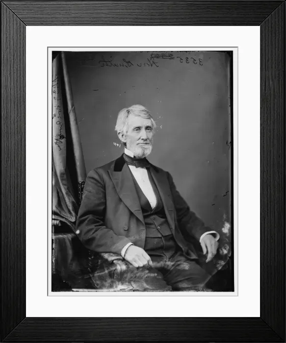 Framed Print : John Hyatt Smith of New York, between 1860 and 1875. Creator: Unknown Framed Print : John Hyatt Smith of New York, between 1860 and 1875. Creator: Unknown