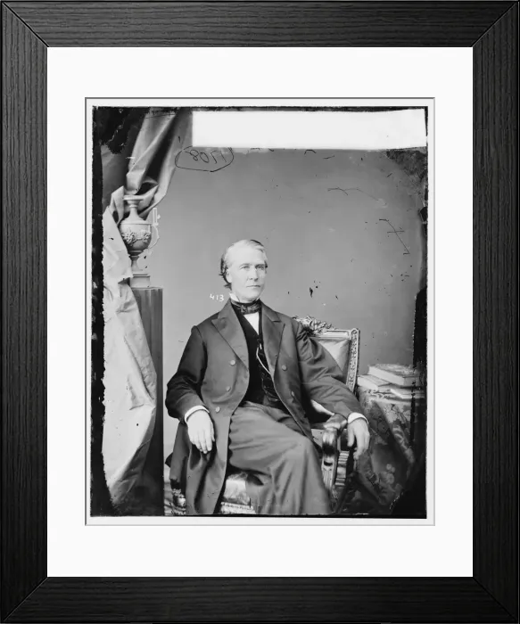 Framed Print : William Pierce Price of Georgia, between 1860 and 1875. Creator: Unknown Framed Print : William Pierce Price of Georgia, between 1860 and 1875. Creator: Unknown