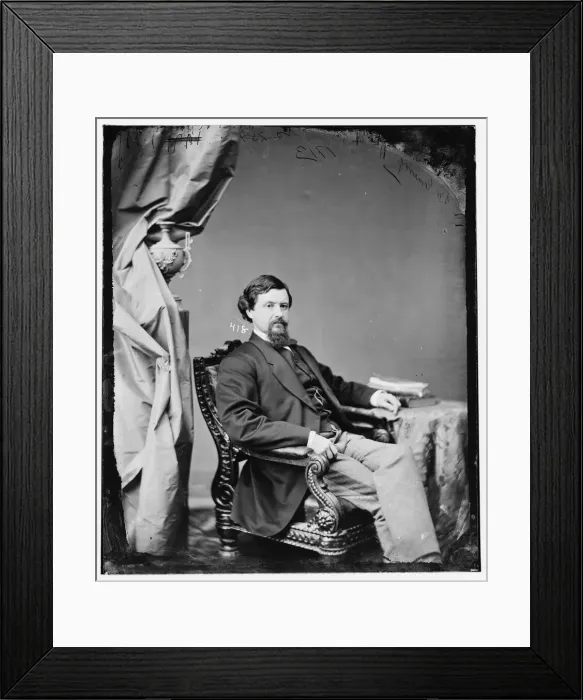 Framed Print : Theodore M. Pomeroy of New York, between 1860 and 1875. Creator: Unknown Framed Print : Theodore M. Pomeroy of New York, between 1860 and 1875. Creator: Unknown