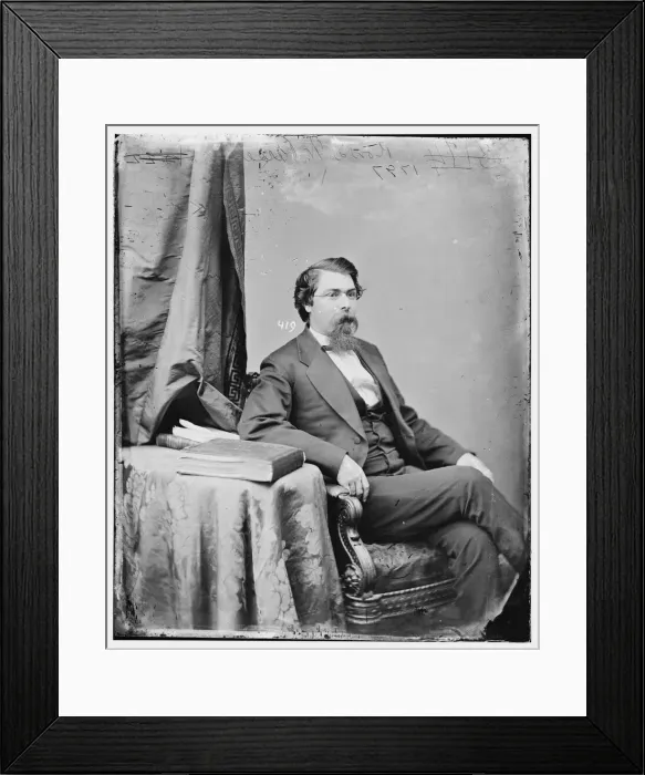 Framed Print : L. W. Perce?, between 1860 and 1875. Creator: Unknown Framed Print : L. W. Perce?, between 1860 and 1875. Creator: Unknown