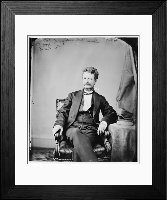 Framed Print : Samuel Bard, between 1860 and 1875. Creator: Unknown Framed Print : Samuel Bard, between 1860 and 1875. Creator: Unknown