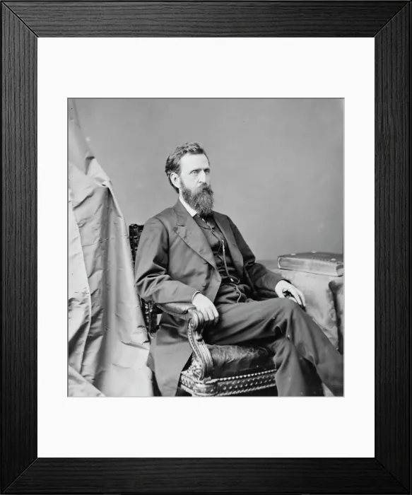 Framed Print : David Alexander Nunn of Tennessee, between 1860 and 1875. Creator: Unknown Framed Print : David Alexander Nunn of Tennessee, between 1860 and 1875. Creator: Unknown
