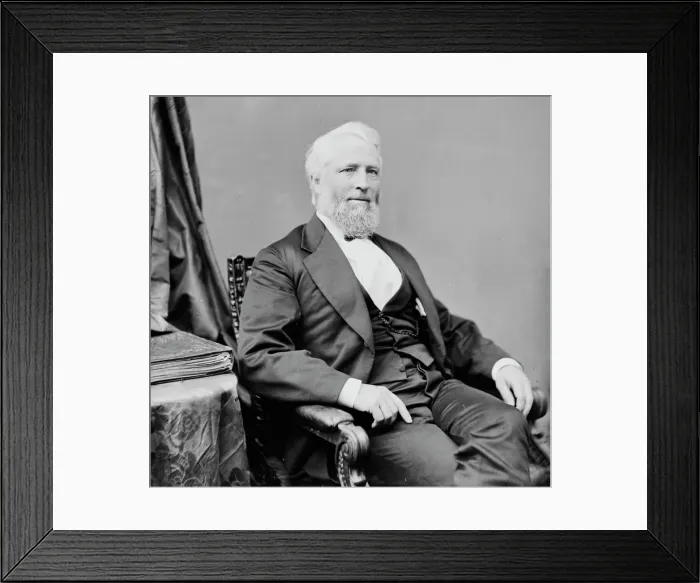Framed Print : Hon. Robert?, between 1860 and 1875. Creator: Unknown Framed Print : Hon. Robert?, between 1860 and 1875. Creator: Unknown