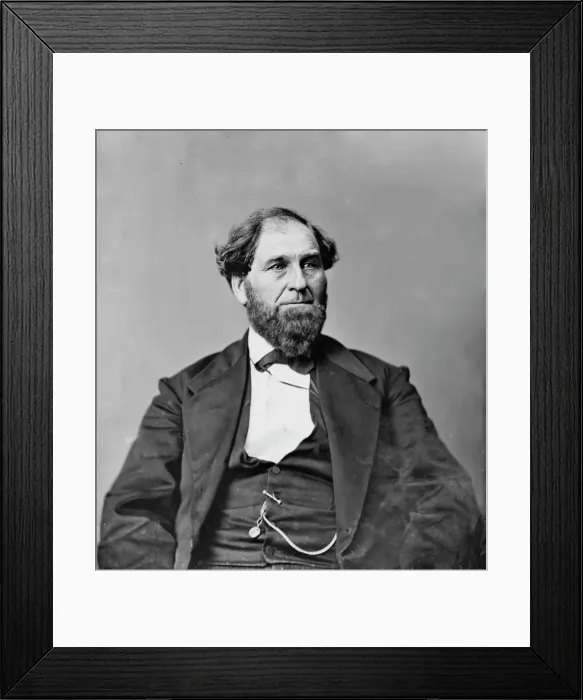 Framed Print : S. P. Brown, between 1860 and 1875. Creator: Unknown Framed Print : S. P. Brown, between 1860 and 1875. Creator: Unknown
