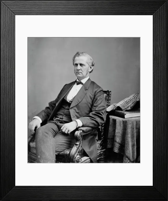 Framed Print : Burt Van Horn, between 1860 and 1875. Creator: Unknown Framed Print : Burt Van Horn, between 1860 and 1875. Creator: Unknown