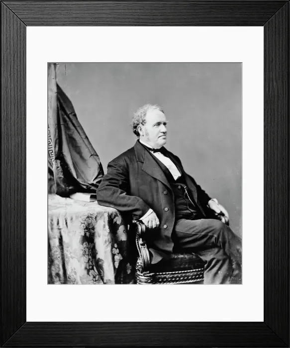 Framed Print : Erasmus Darwin Peck of Ohio, between 1860 and 1875. Creator: Unknown Framed Print : Erasmus Darwin Peck of Ohio, between 1860 and 1875. Creator: Unknown