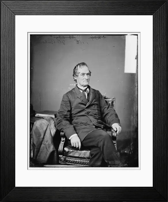 Framed Print : Joel Allen Barber, between 1860 and 1875. Creator: Unknown Framed Print : Joel Allen Barber, between 1860 and 1875. Creator: Unknown