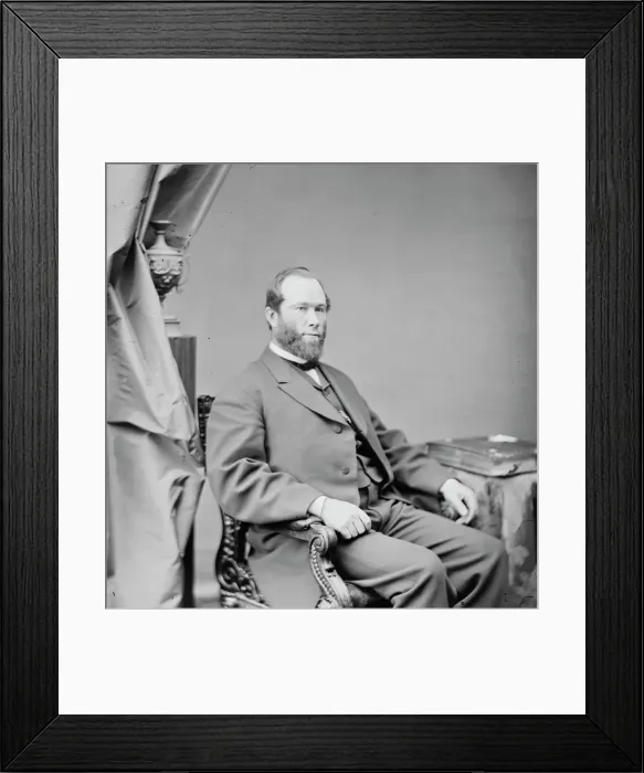 Framed Print : John H. Ketcham of New York, between 1860 and 1875. Creator: Unknown Framed Print : John H. Ketcham of New York, between 1860 and 1875. Creator: Unknown