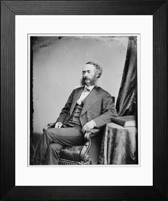 Framed Print : Clinton Levi Merriam of New York, between 1860 and 1875. Creator: Unknown Framed Print : Clinton Levi Merriam of New York, between 1860 and 1875. Creator: Unknown