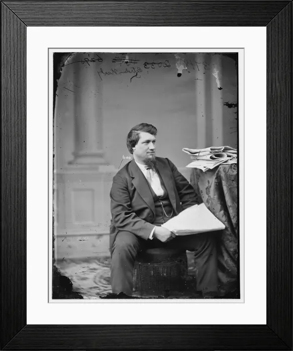 Framed Print : Petroleum Nasby, between 1860 and 1875. Creator: Unknown Framed Print : Petroleum Nasby, between 1860 and 1875. Creator: Unknown